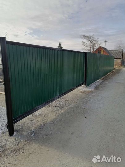 Заборы из профнастила под ключ
