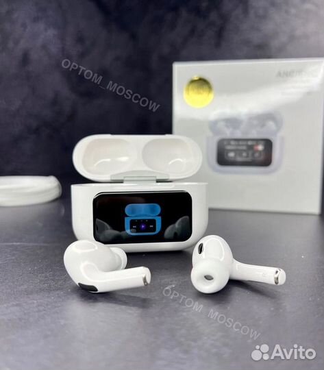 Наушники AirPods Pro 2 с инновационным экраном
