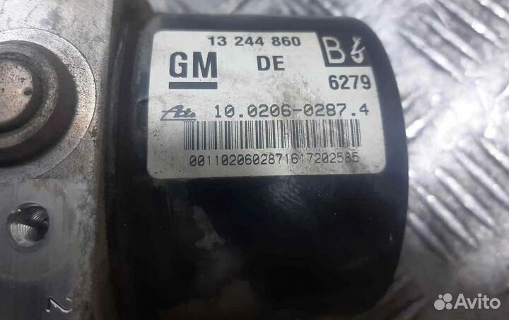 Блок абс 13244860 Opel Zafira B 2005 - 2014 года
