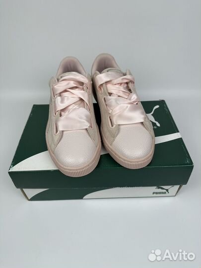 Кроссовки женские Puma suede heart bubble