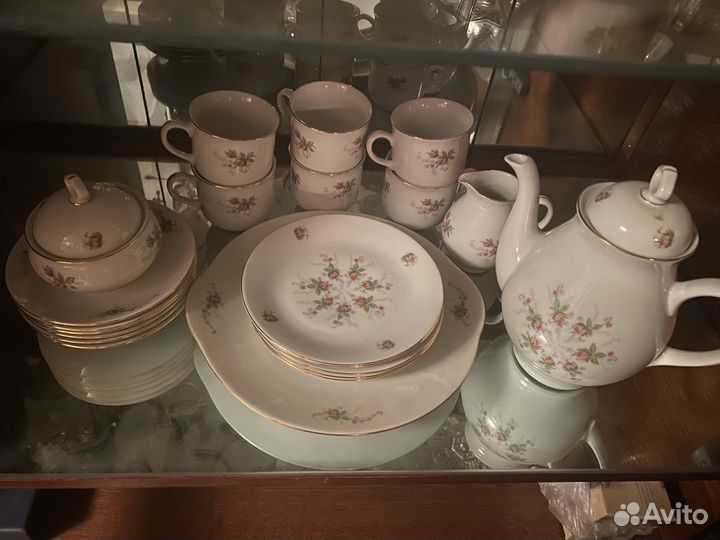 Чайный сервиз Porcelaine fine de bohemia Carlsbad