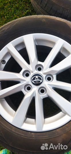 Комплект летней резины с литыми дисками R16