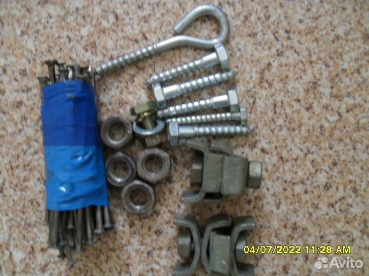 Гайки шестигранные самостопорящиеся цельнометаллич