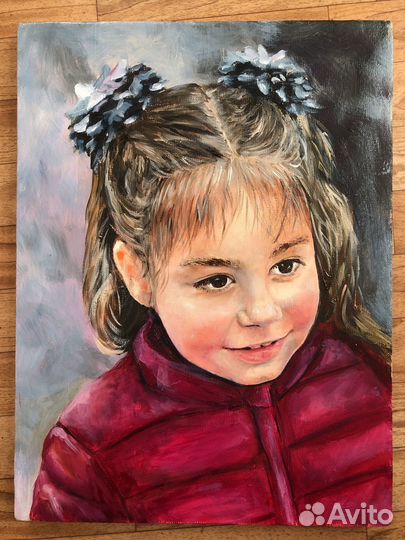 Портрет по фото, портрет маслом на заказ