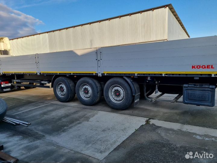 Полуприцеп бортовой Kogel S24-1, 2019