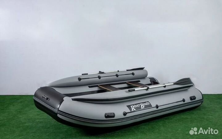 Лодка пвх RiverBoats RB 390 (нднд) + Фальшборт