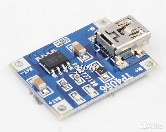 Модуль зарядки литиевых аккумуляторов