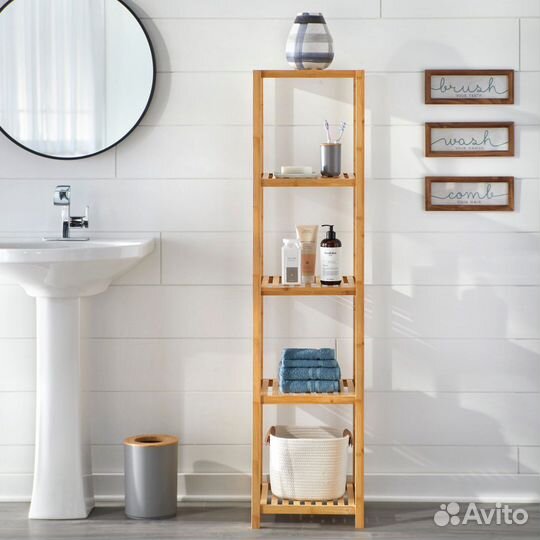 Новые стеллажи бамбук (аналог IKEA