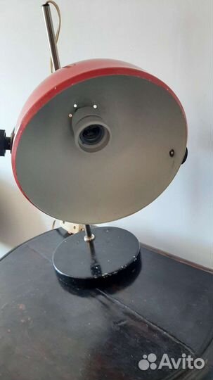 Лампа настольная гдр veb narva