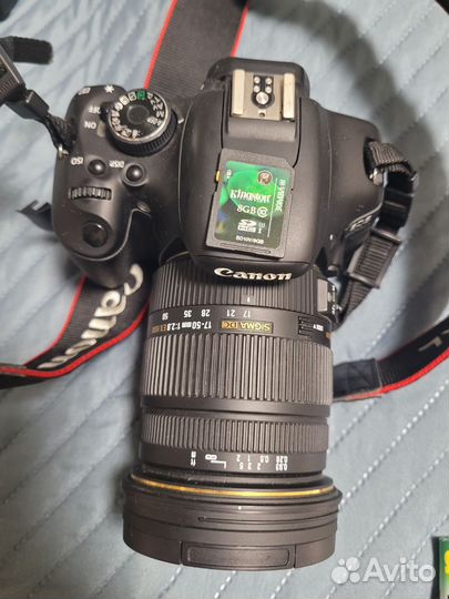 Зеркальный фотоаппарат canon 600d + комплект