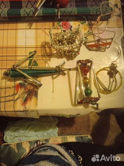 Елочные игрушки СССР
