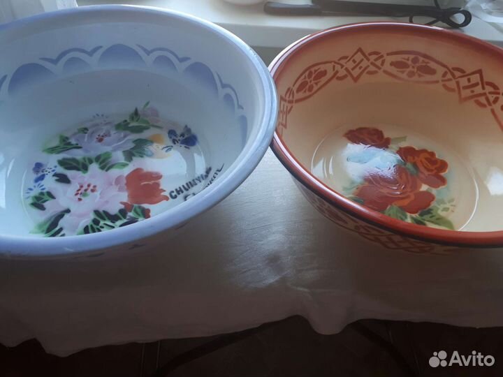 Тазы Китай эмаль СССР