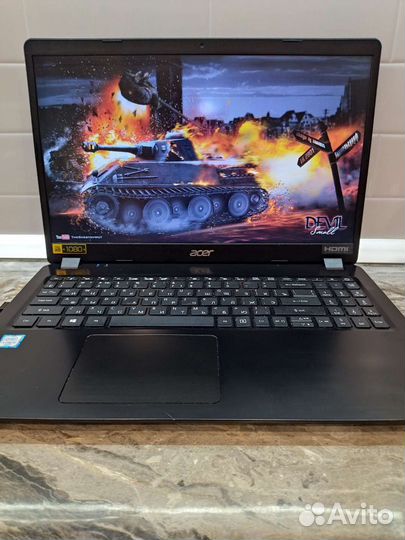 Игровой acer core i5-6300U-4 ядра/SSD256/FHD