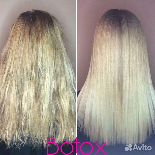 Ботокс кератиновое выпрямление реконструкция волос