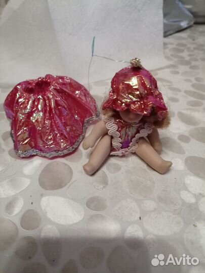 Фарфоровая куколка мини