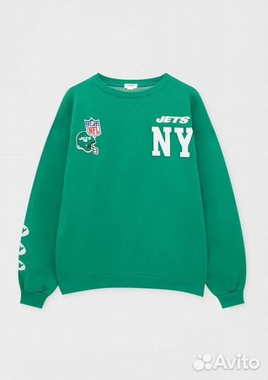Свитшот pull and bear nfl