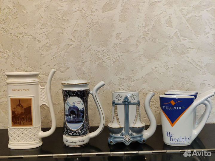 Бюветница чашка для минеральной воды авторская