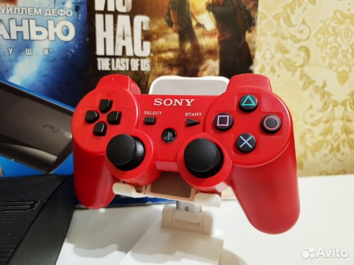 Sony PS3 Super Slim 500Gb Прошитая 2 геймпада