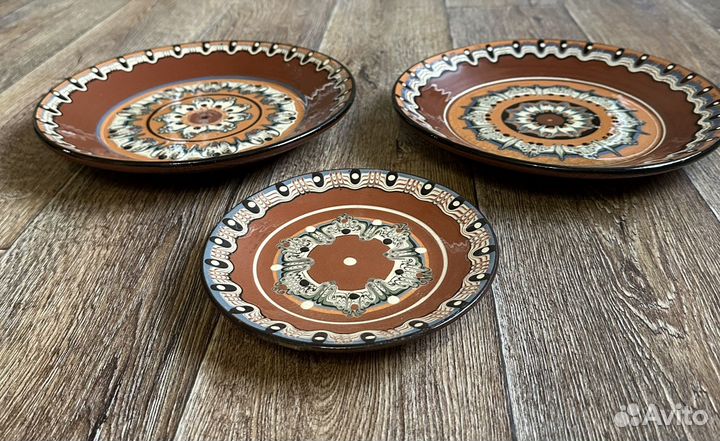 Интерьерные керамические тарелки