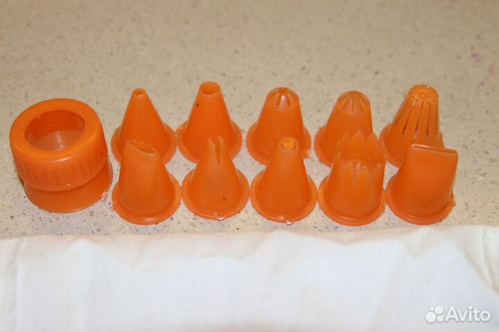 Кондитерский мешок с насадками