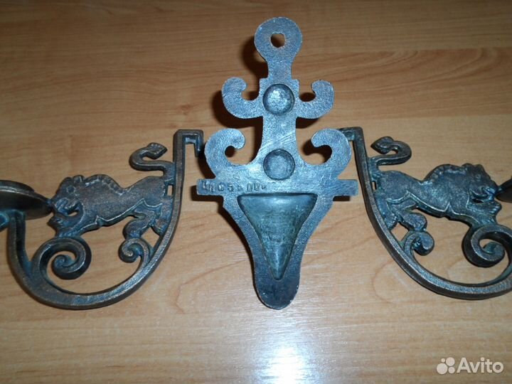 Подсвечник настенный.Последняя четверть хх века