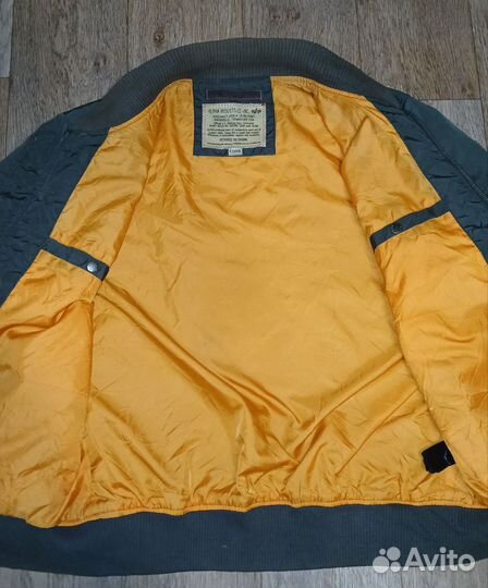 Бомбер alpha industries ma 1 зеленый