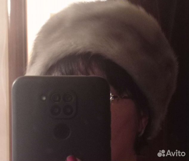 Берет женский норковый