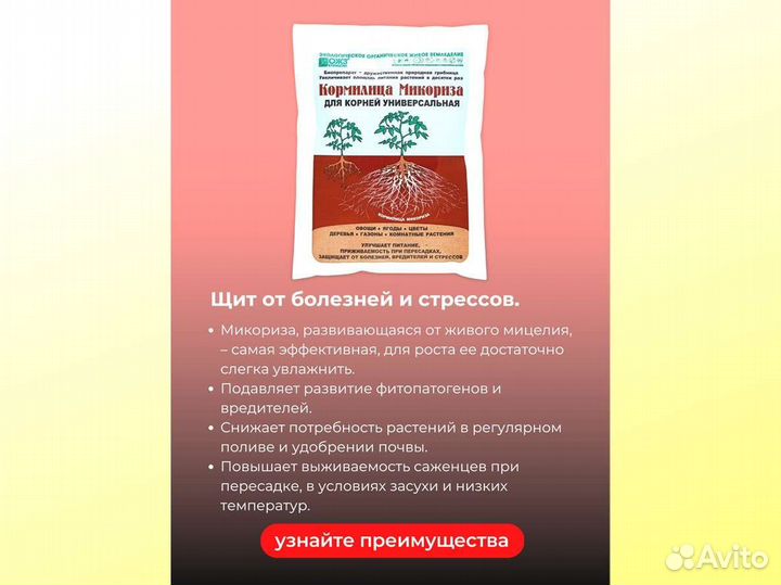 Кормилица Микориза для растений
