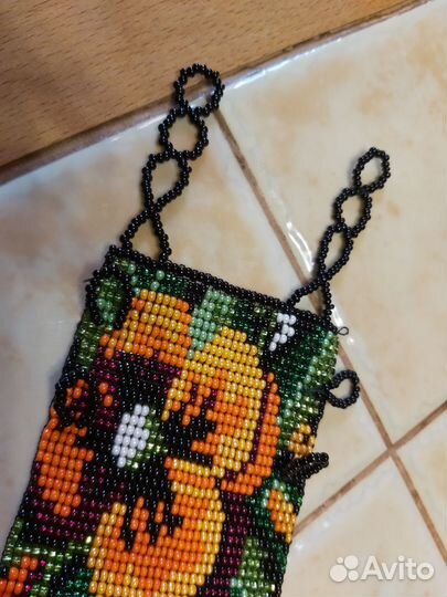 Пояс из бисера