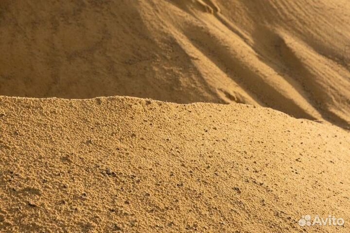 Песок намывной крупнозернистый с доставкой