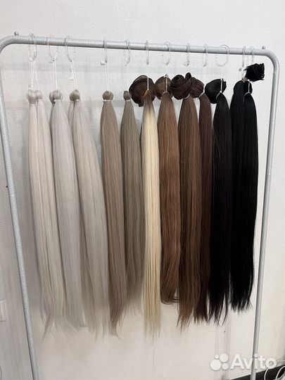 Наращивание биопротеиновых волос