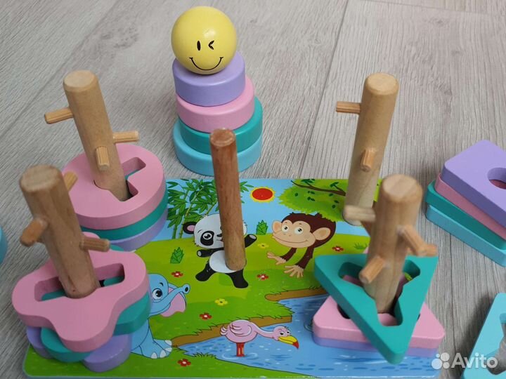 Развивающие игрушки дерево