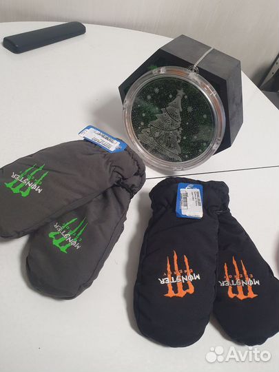 Варежки краги зимние детские