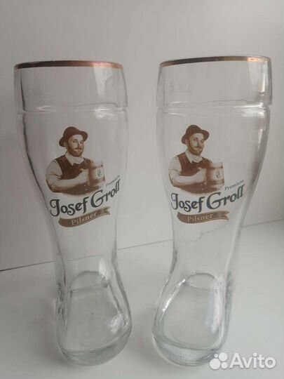 Кружка, бокалы для пива и газировки