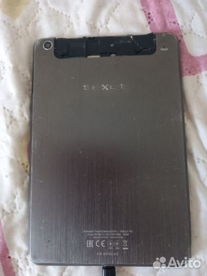 Планшет texet