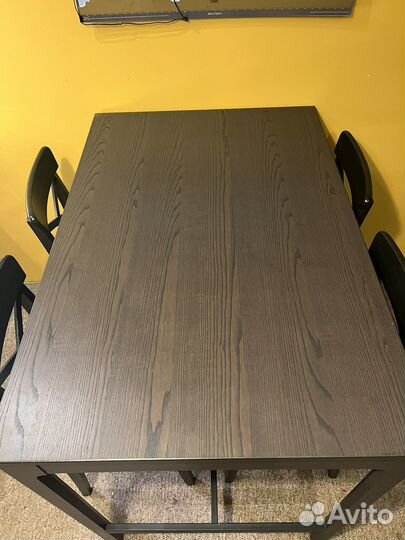 Комплект Барный стол IKEA ekedalen и стулья