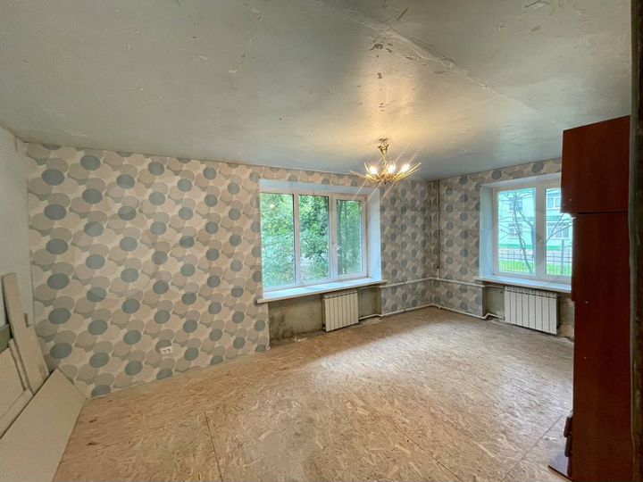 2-к. квартира, 52,5 м², 1/4 эт.