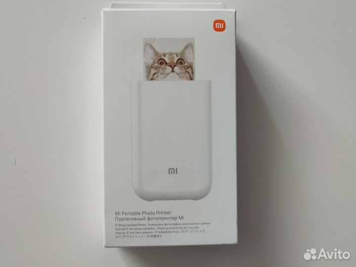 Xiaomi мини принтер с цветн термопечатью+30 карт