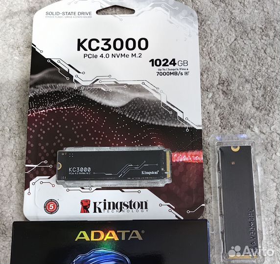 SSD 500 и 1000 Гб