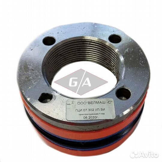 Поршень в сборе гци.07.302 для аутригеров велмаш пл70, омтл97