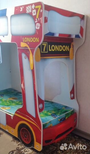 Кровать автобус