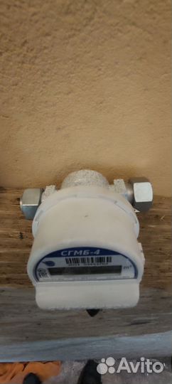 Газовый счётчик сгмб-4