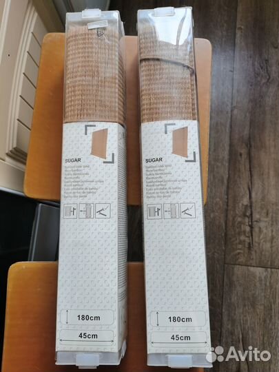 Штора бамбуковая рулонная Икеа