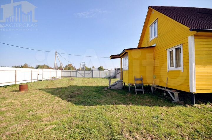 Дом 52,3 м² на участке 15 сот.