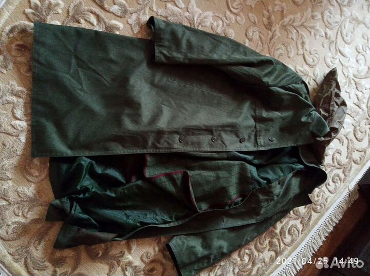 Плащ мужской форменный