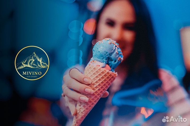 Продажа алко-крафтового мороженого 