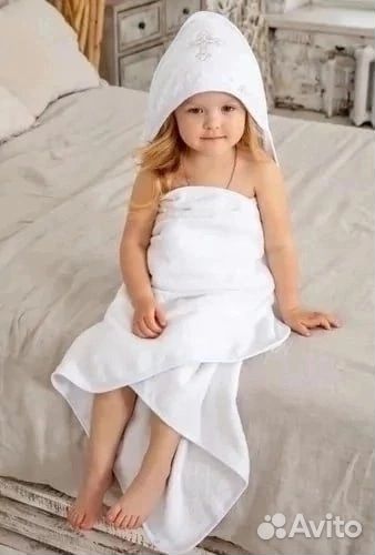 Крестильное детское полотенце