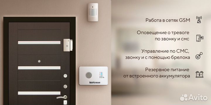 Беспроводная охранная сигнализация GSM