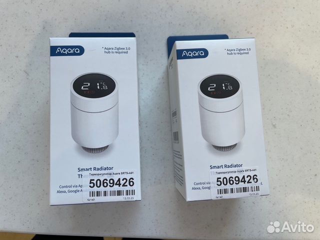 Терморегулятор батареи Agara E1