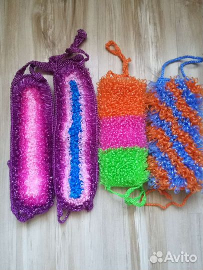 Мочалка ручной работы